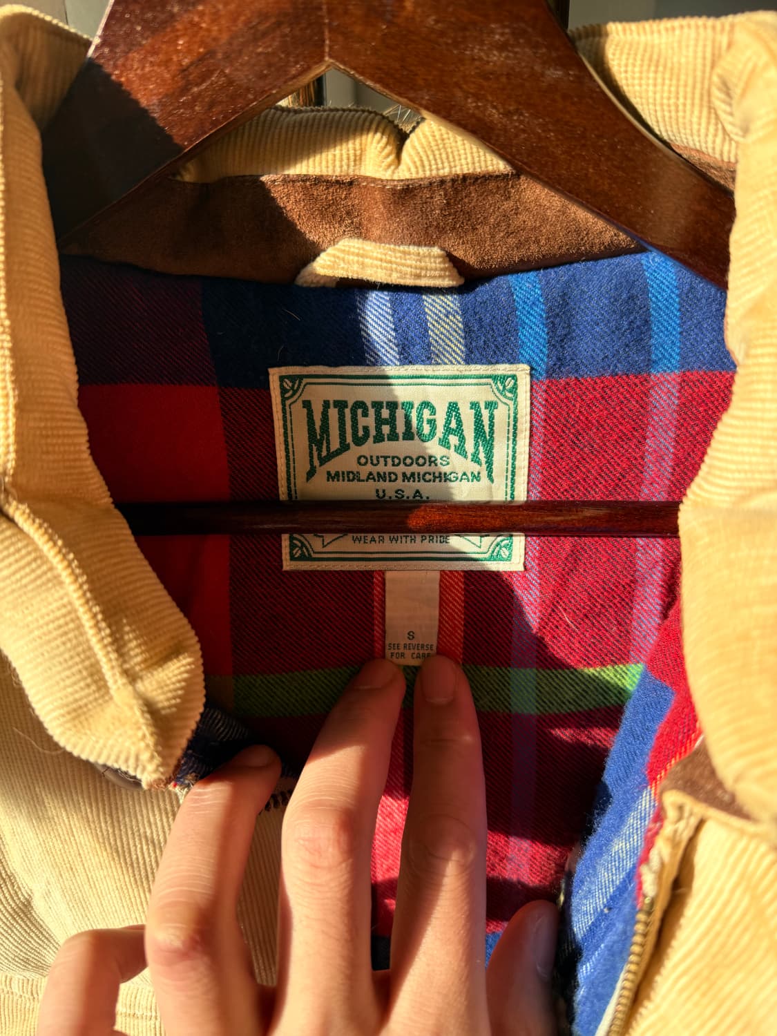 MICHIGAN 코듀로이 패딩 상품이미지2