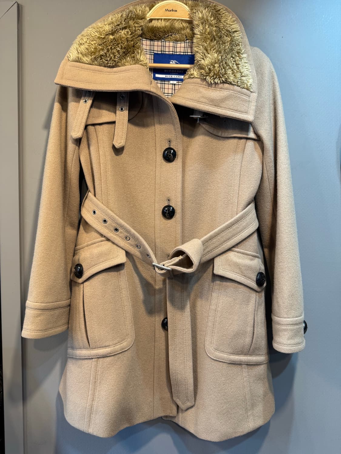 버버리 블루라벨 코트 상품이미지5