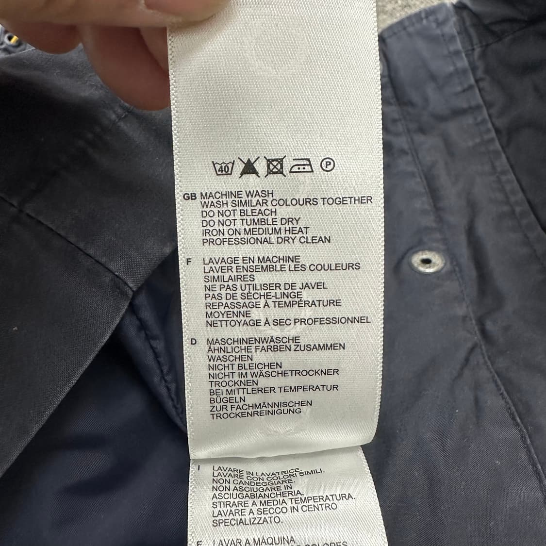 프레드페리 필드 후드자켓 상품이미지5