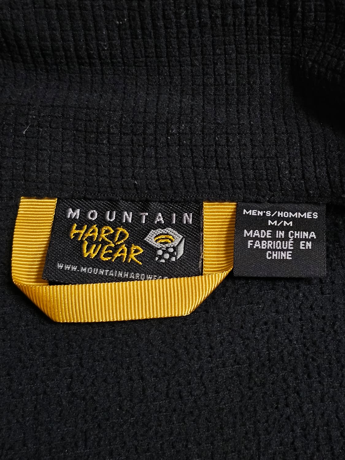 마운틴하드웨어 그리드 플리스 쿼터집 M (95) 검정 상품이미지6