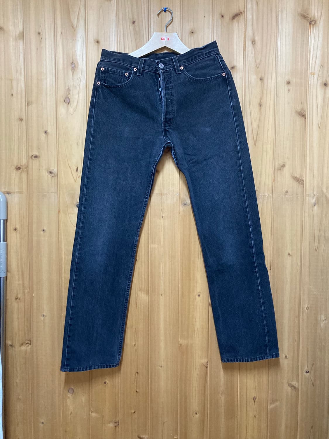 32-32 리바이스 501 90s usa블랙 흑청 상품이미지1