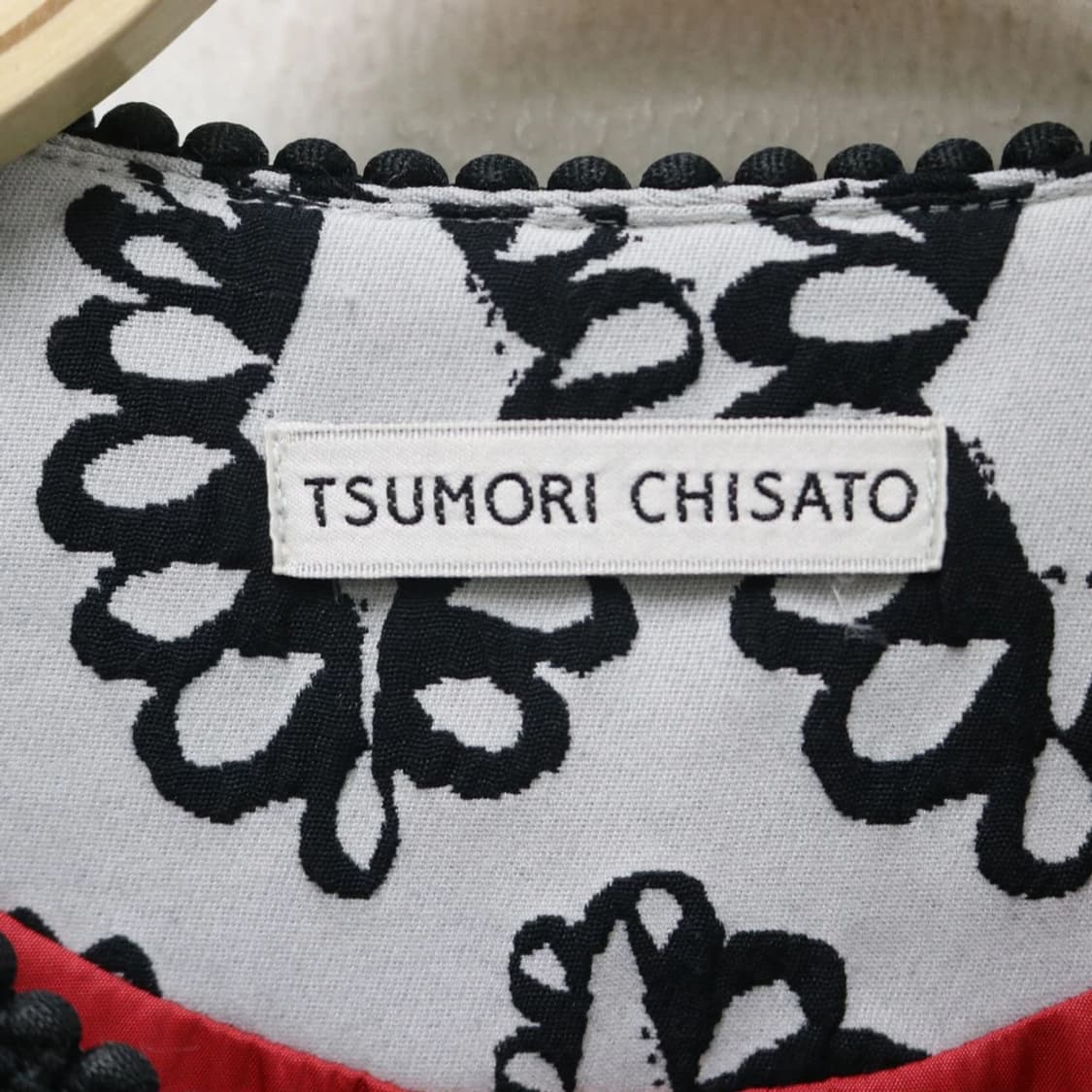 츠모리 치사토 오네갸루 플레어 울 혼방 자켓 63390 상품이미지8