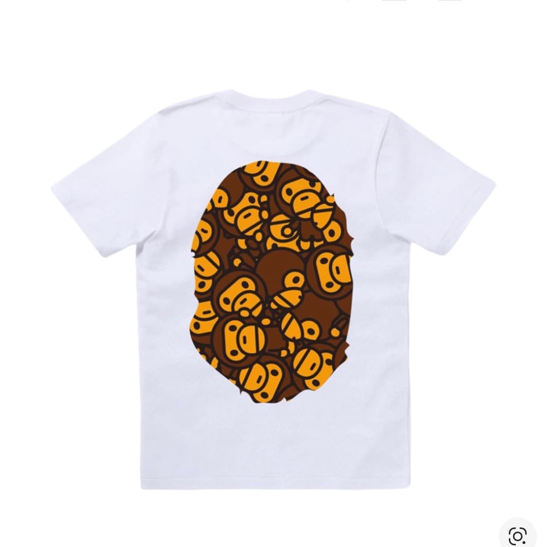 베이프 올 베이비 마일로 빅 에이프 헤드 티셔츠 상품이미지2