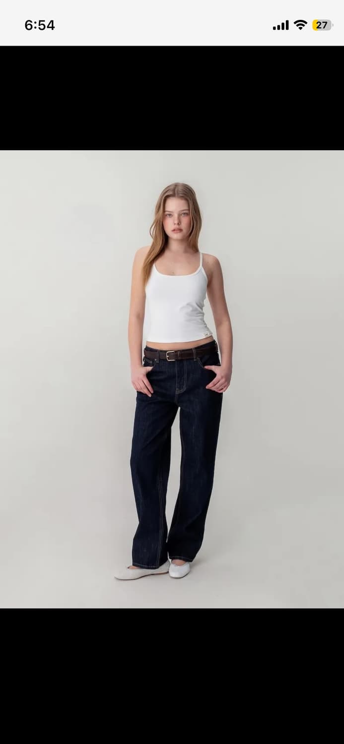 THE JANE JEANS (DEEP BLUE) 상품이미지1