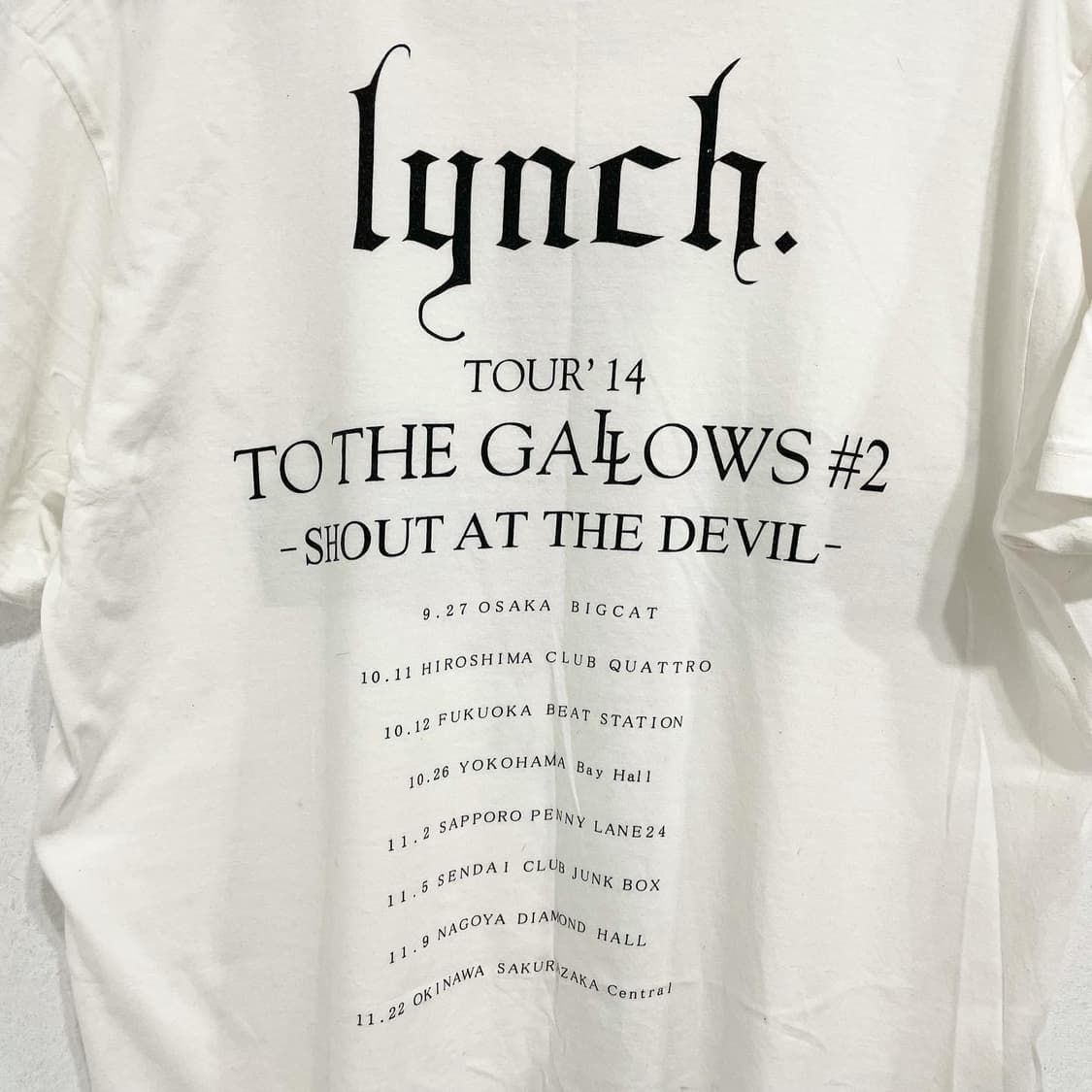 Lynch tour T-shirt  상품이미지2