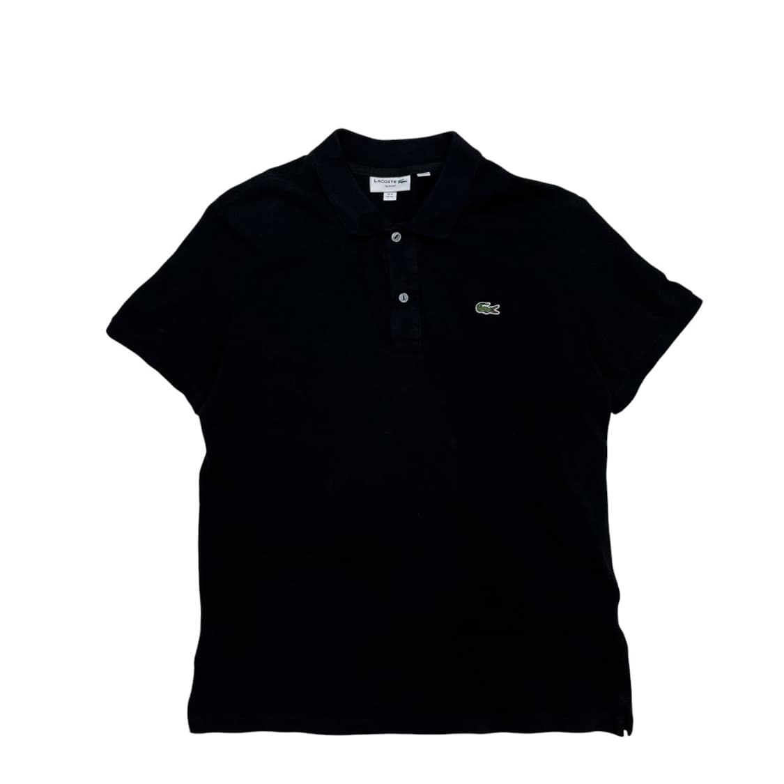 라코스테 블랙 카라 반팔 XL 상품이미지2