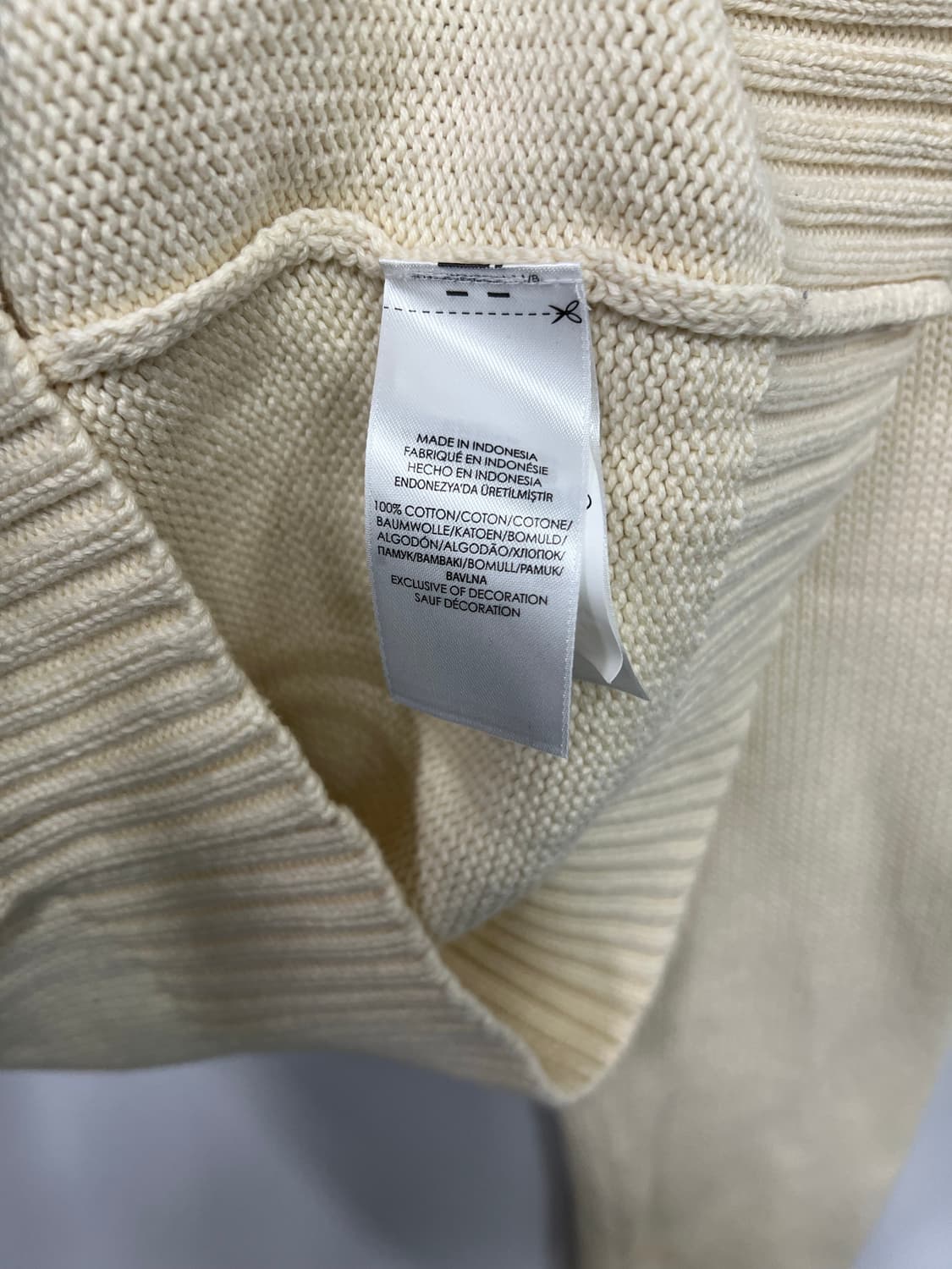 아디다스 베이지 목니트  상품이미지3