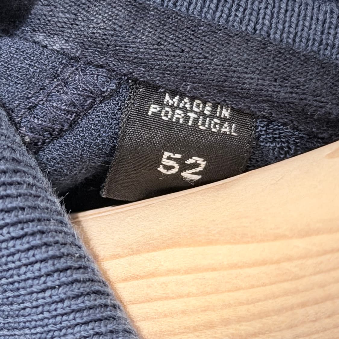 (A+/52) / 톰포드 테리 타월링 코튼 폴로 카라 반팔 티셔츠 네이비 상품이미지6