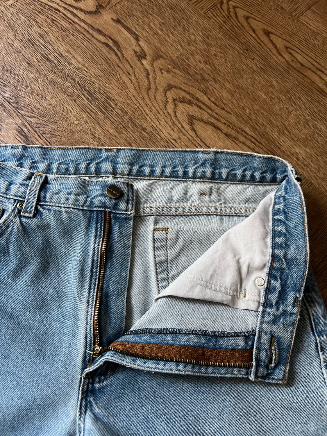 [36]칼하트 USA 빈티지 워싱 워크 데님 팬츠 상품이미지3