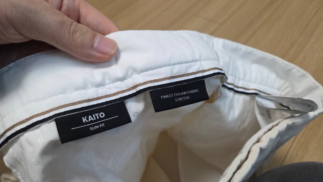 휴고 보스 카이토  오픈 화이트  치노 팬츠  상품이미지7