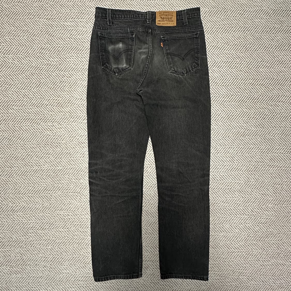 LEVI'S 505 90's orangetab black jeans 상품이미지2