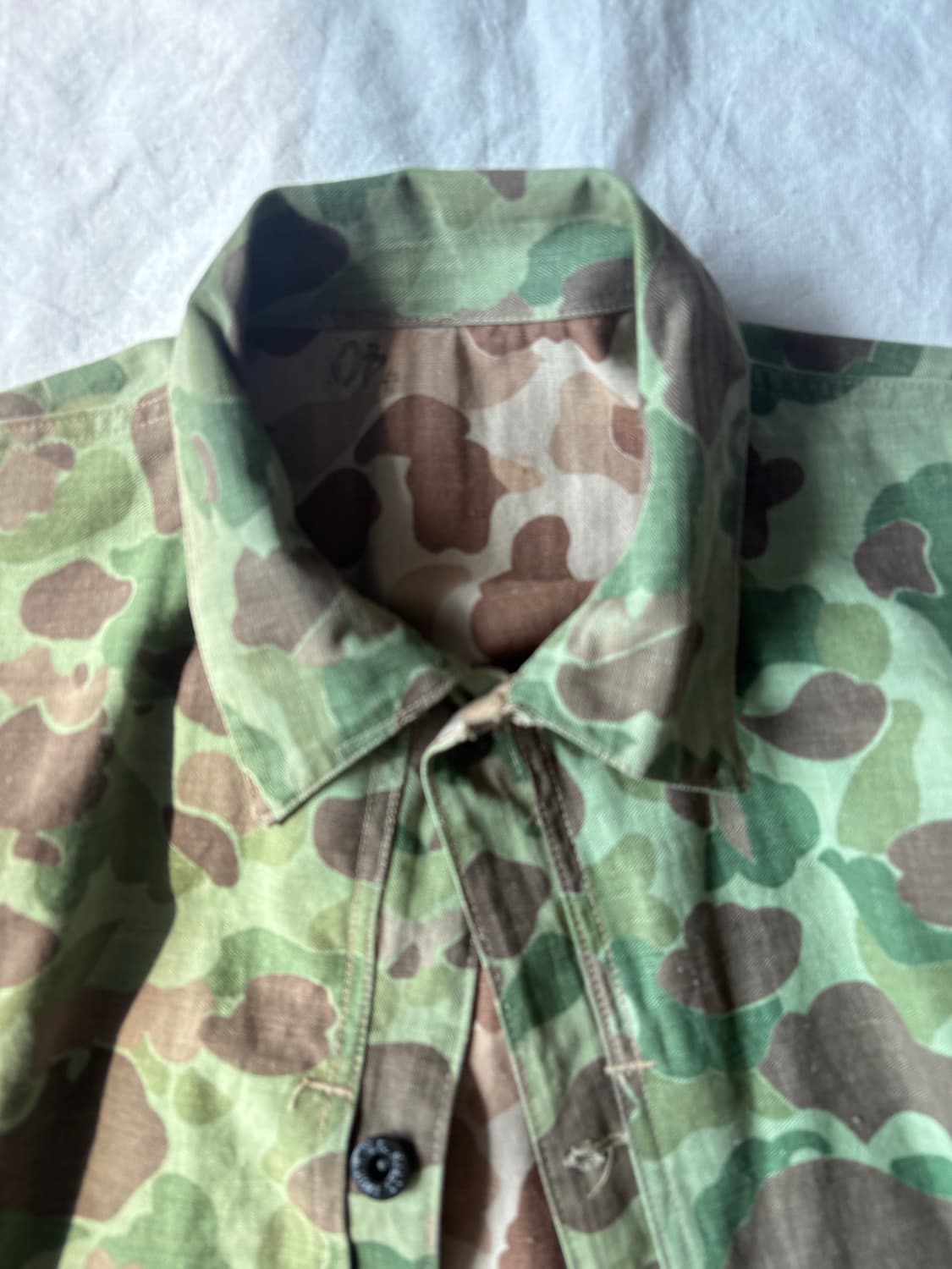 WWii USMC P-44 Frogskin Camo Jacket 상품이미지3