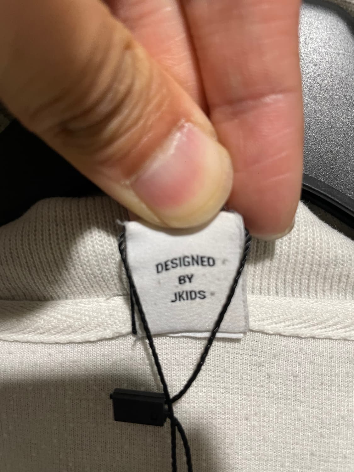 JKIDS 후드집업 아이보리 상품이미지6