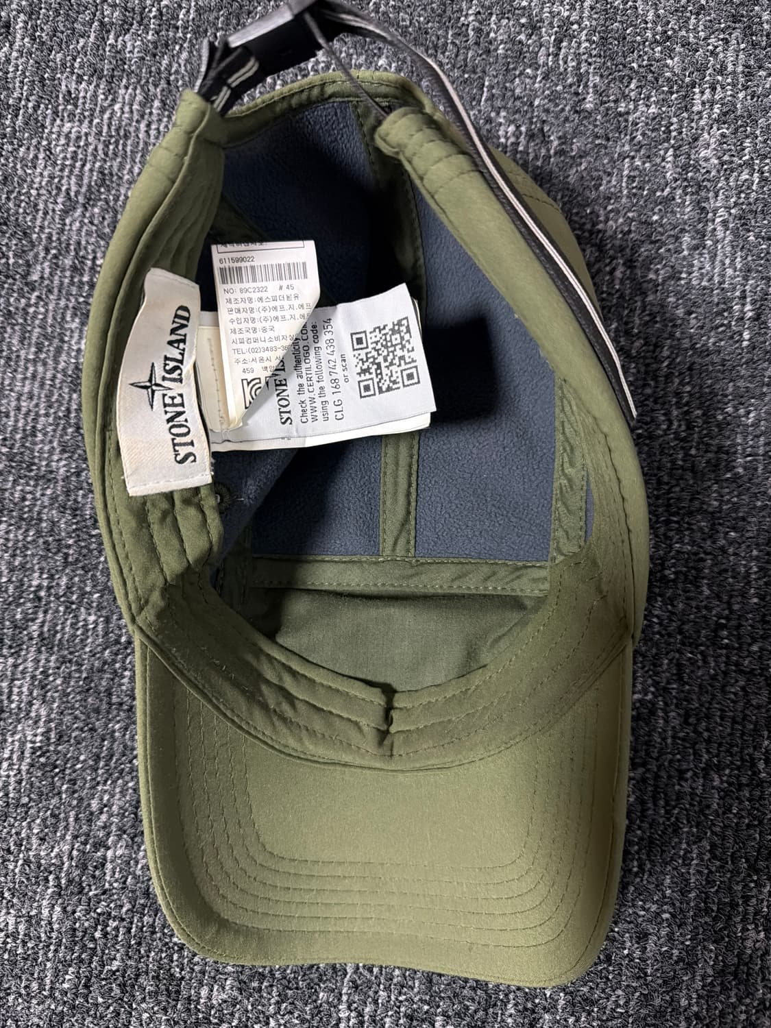 스톤아일랜드 캡 상품이미지2