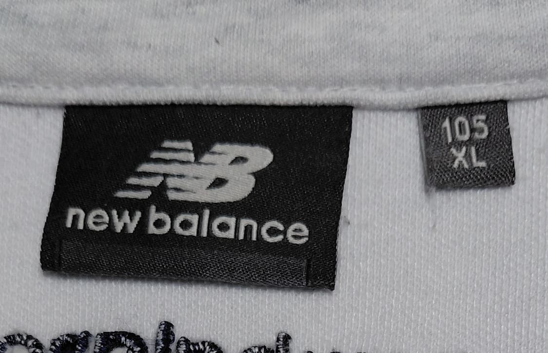 [XL/105] 뉴발란스 하프 집업 맨투맨 (라이트 그레이) 상품이미지5