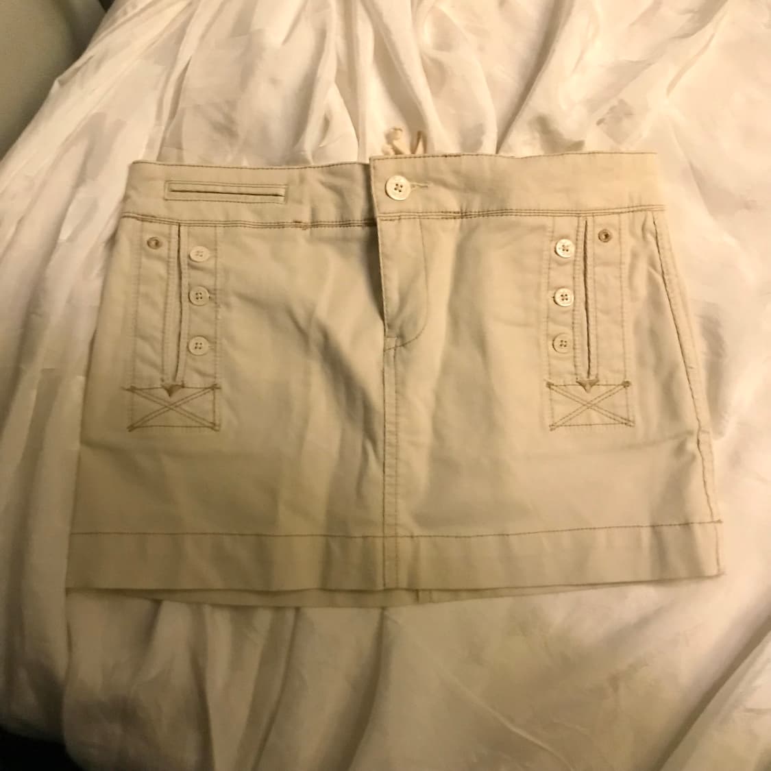 Polo Jeans 폴로진스 로우 아일렛 스커트 상품이미지1