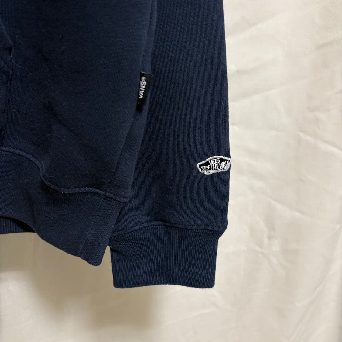 반스 재팬 클래식 아치 로고 후드티 / 네이비, L 상품이미지6