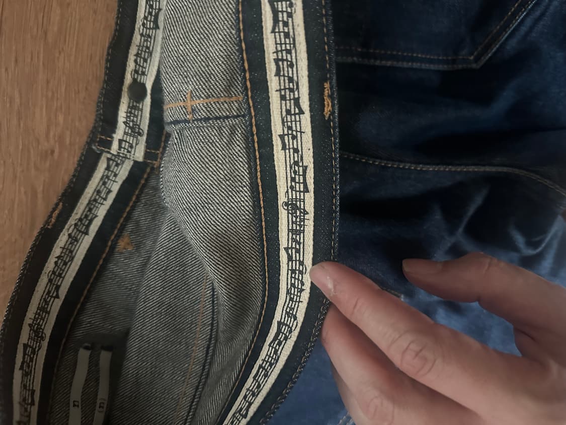 넘버나인 07년도 카펜터 데님 상품이미지3