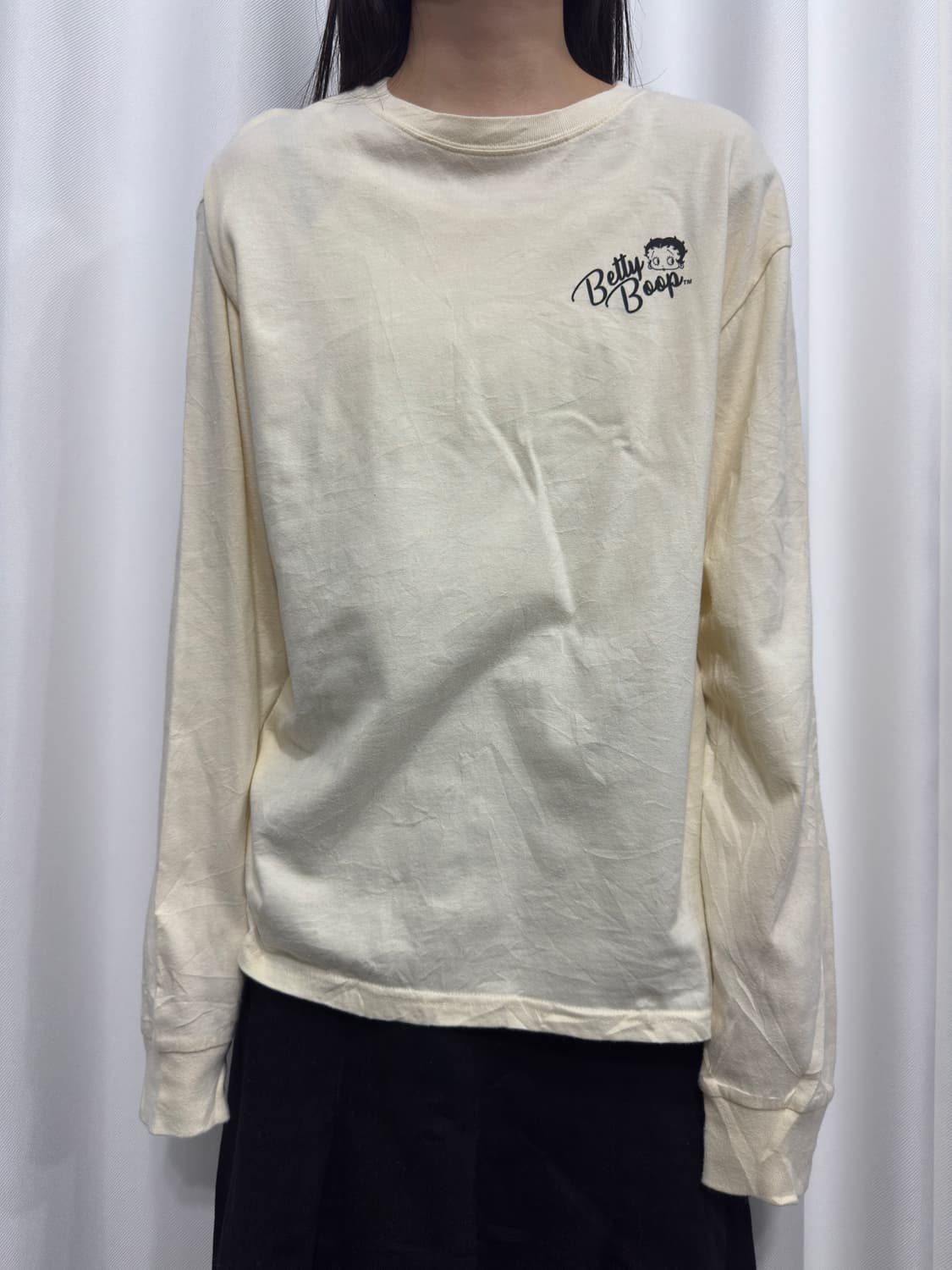 betty boop printing longsleeve 상품이미지4