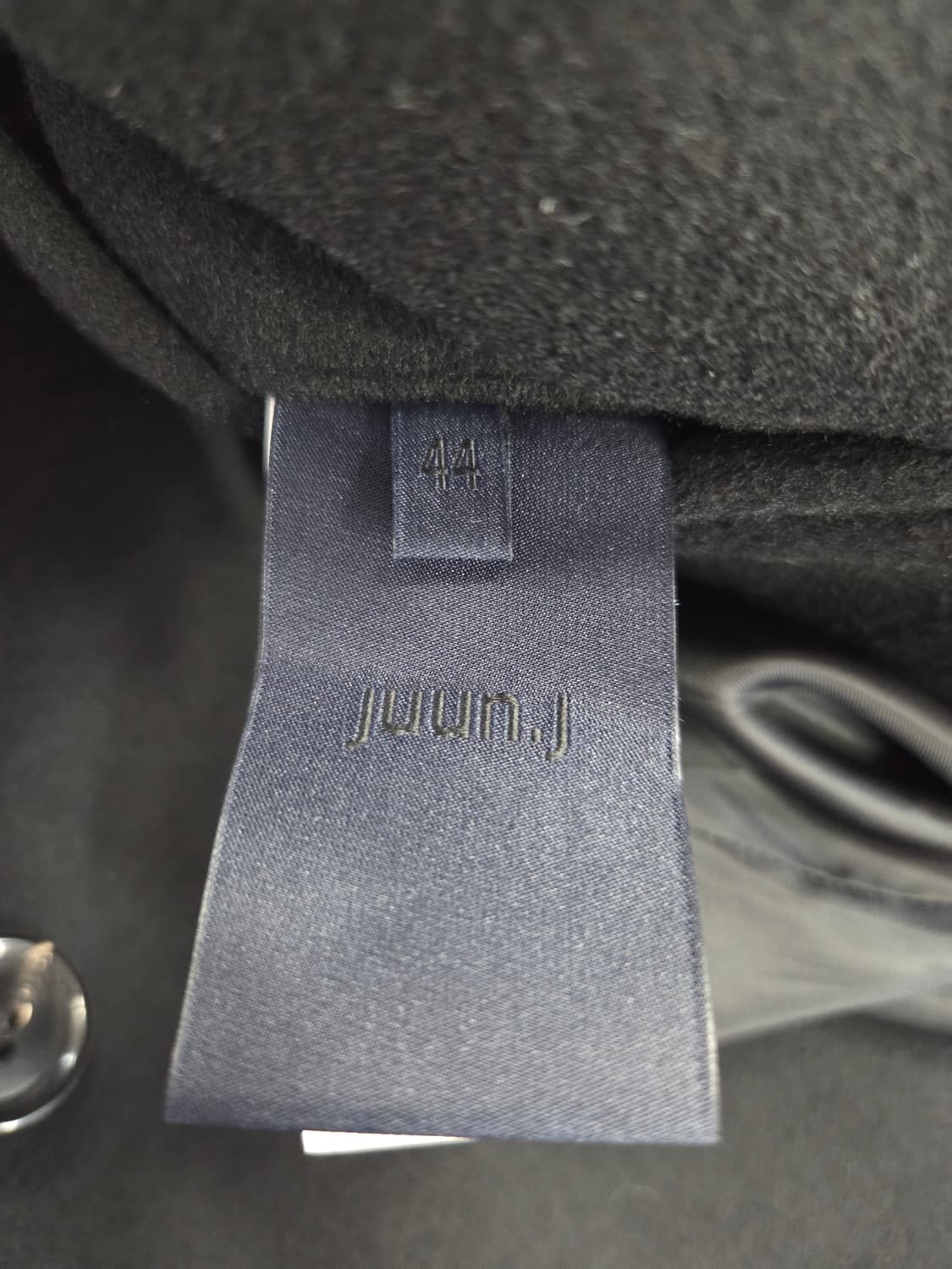 JUUN.J 준지 22FW 캐시미어 혼방 오버핏 더블 롱 코트 상품이미지7