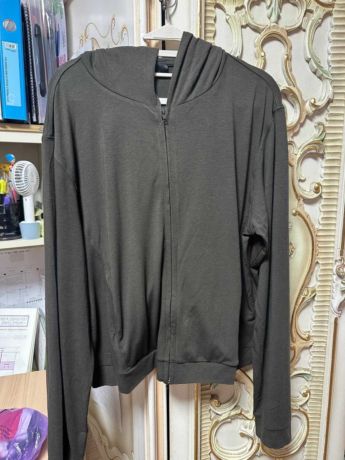 [3] 머듈 후드집업 올리브 상품이미지1