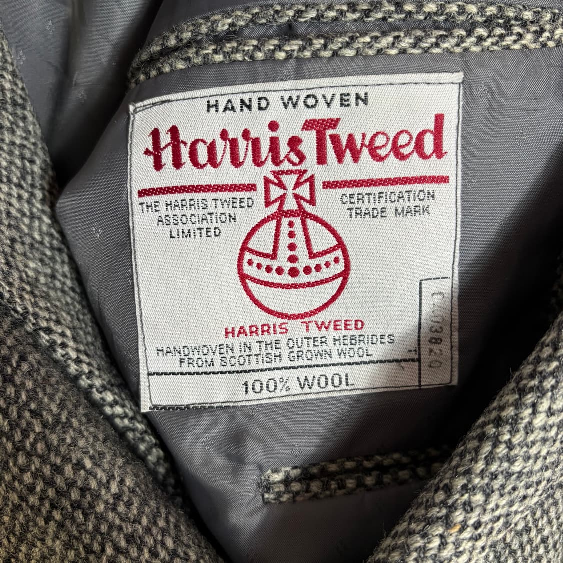 해리스트 트위드 투버튼 울자켓(38) 상품이미지7