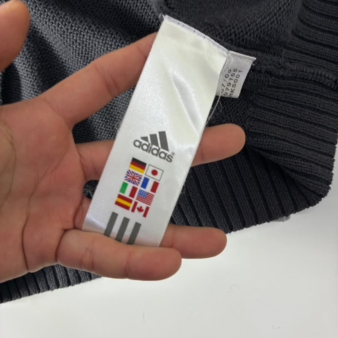 Adidas 아디다스 00‘s 암포인트 니트집업 스웨터 상품이미지7