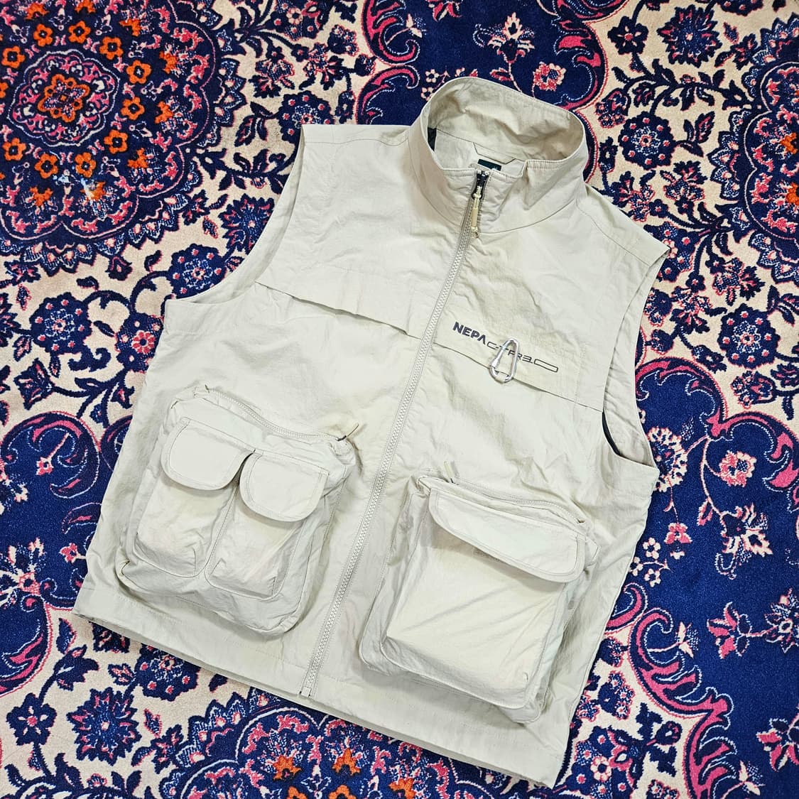 네파(Nepa) 유틸리티 나일론 집업 베스트 M size 상품이미지1