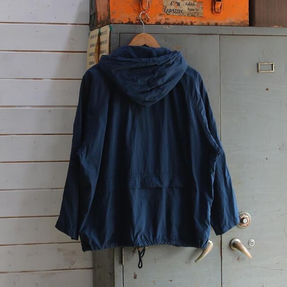 (착용컷) Aquascutum 후드 아노락 자켓 (M) 상품이미지2