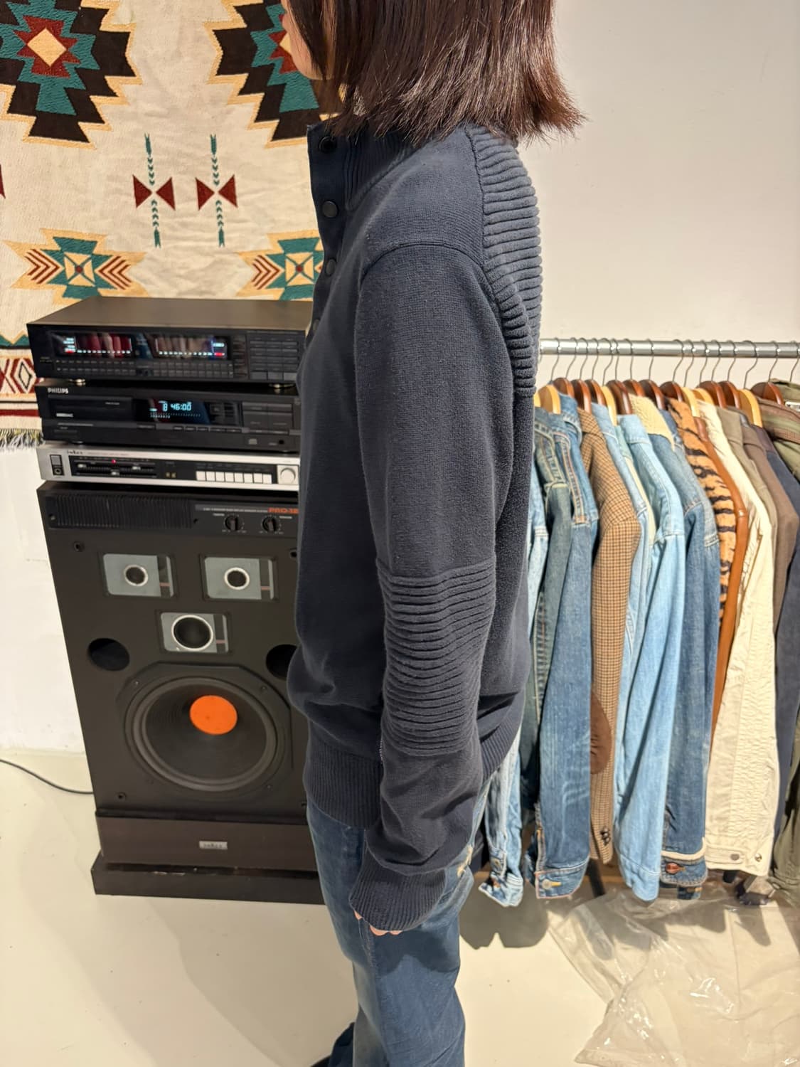 Armani Exchange 헨리넥 스웨터 상품이미지3