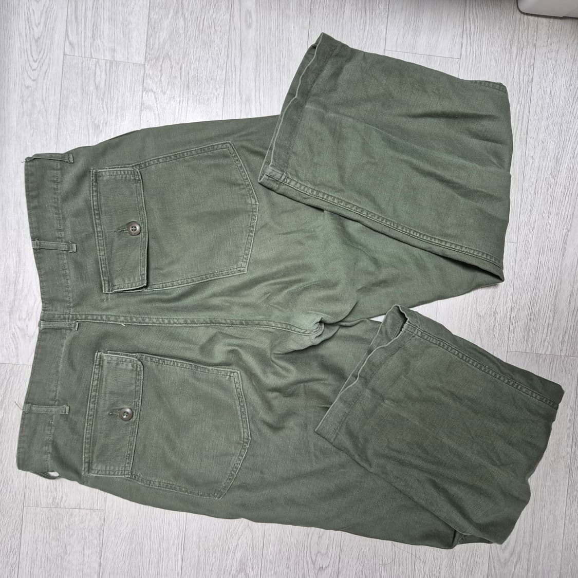 70's US ARMY OG 107 퍼티그 팬츠 상품이미지5