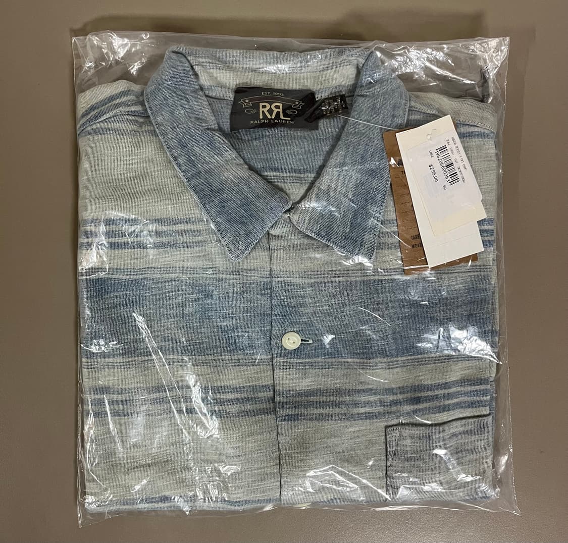 RRL 인디고 캠프셔츠 상품이미지1