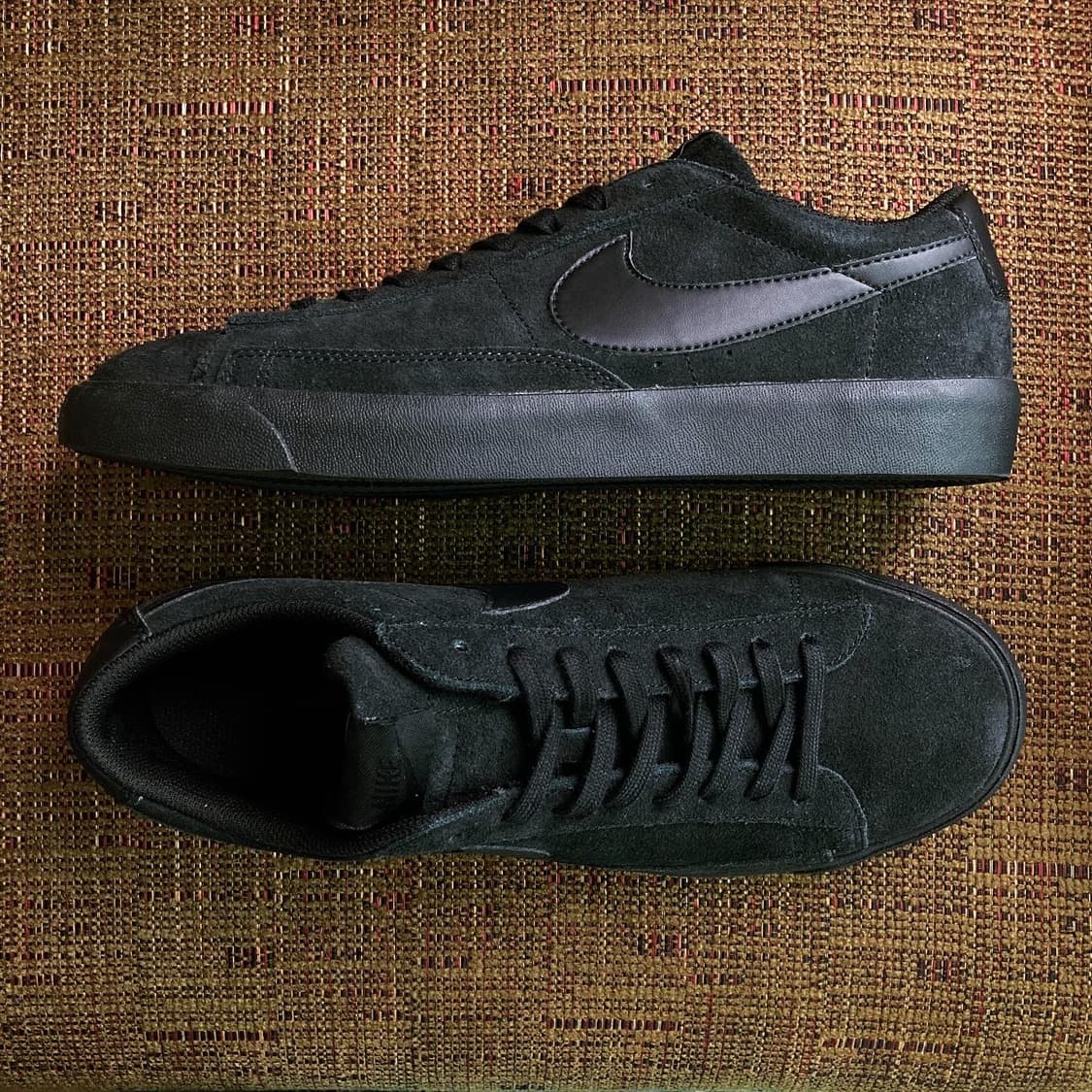 나이키 블레이저 로우 스웨이드 트리플블랙 상품이미지6