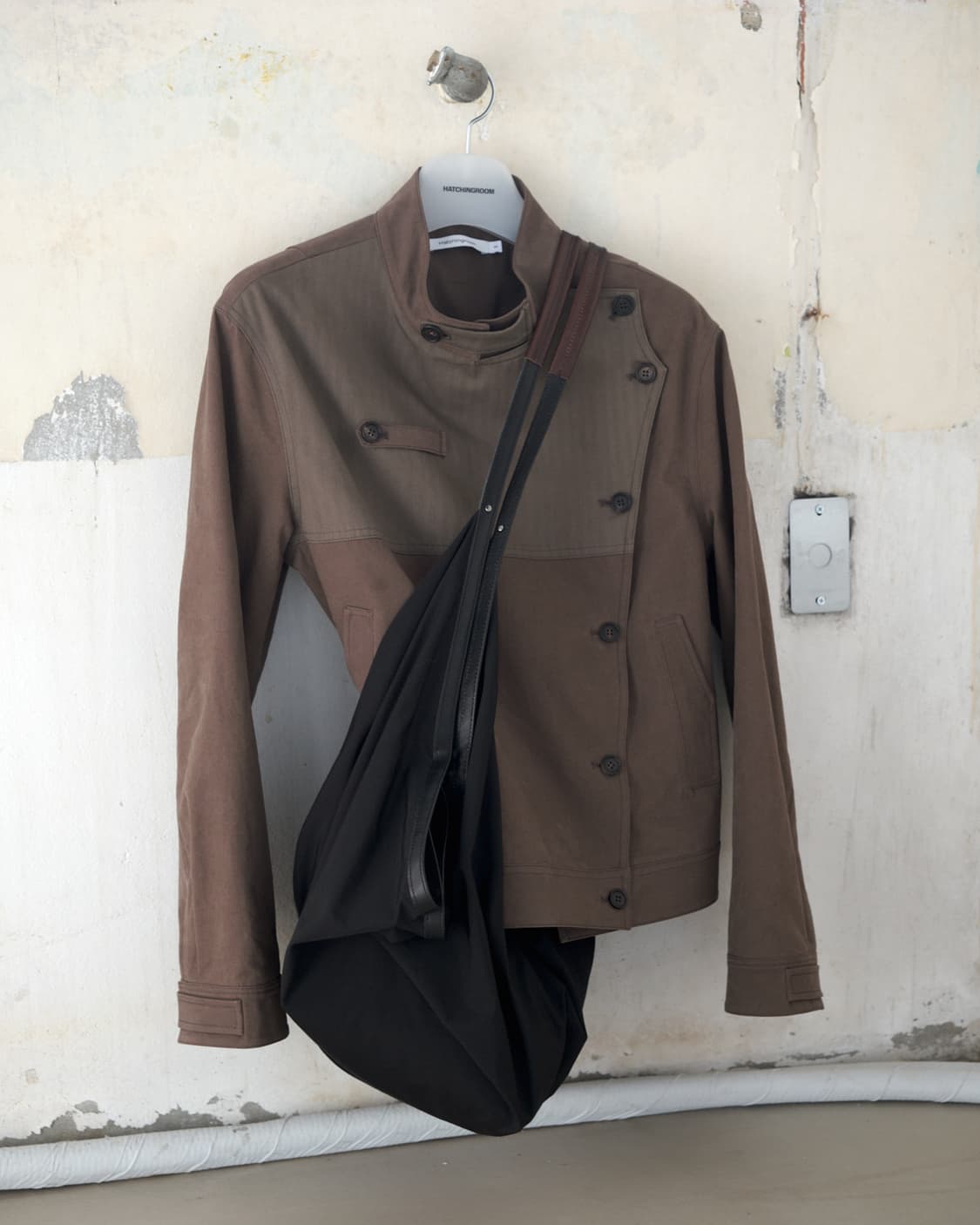 해칭룸 Wrapper Bag 가방 블랙 상품이미지2