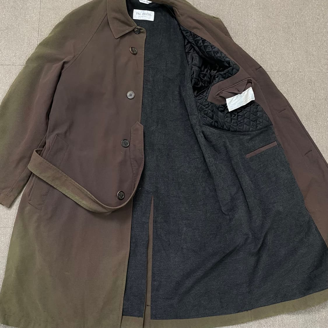 PAL ZILERI 빨 질레리 빈티지 선블리치 코트 상품이미지6