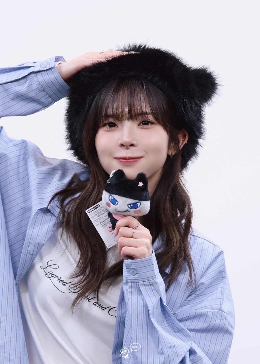 베이델리 스트라이프 레터링 오버핏 셔츠 상품이미지4