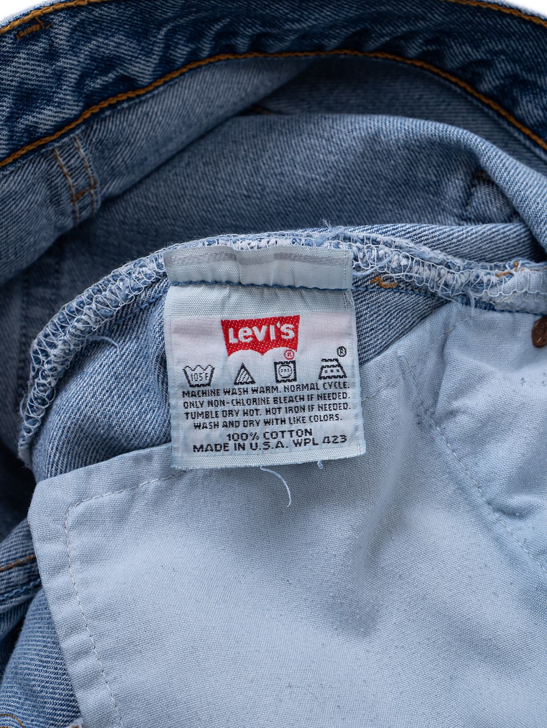 90s Levi's 501 Washed Denim Pants 상품이미지5
