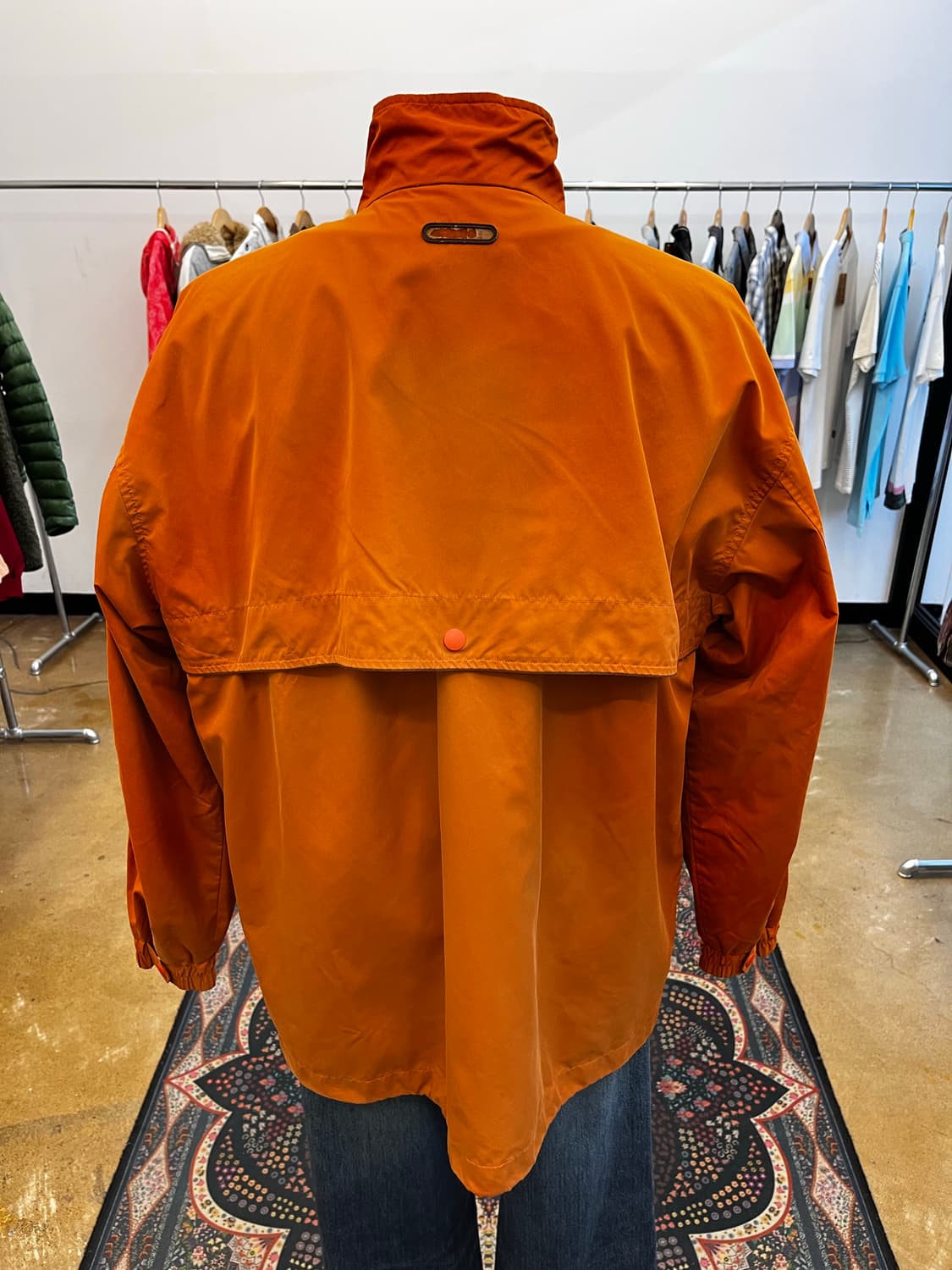 겐조 골프 바람막이 자켓 오렌지 상품이미지5