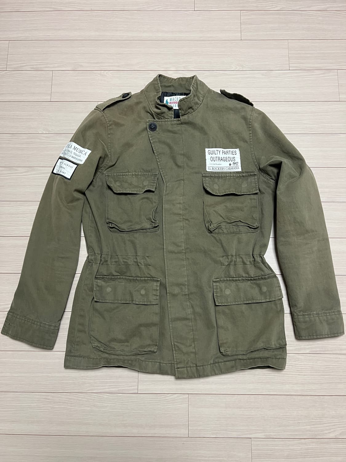 와코마리아st 밀리터리 필드 자켓 야상 올리브 카키 / L 상품이미지1