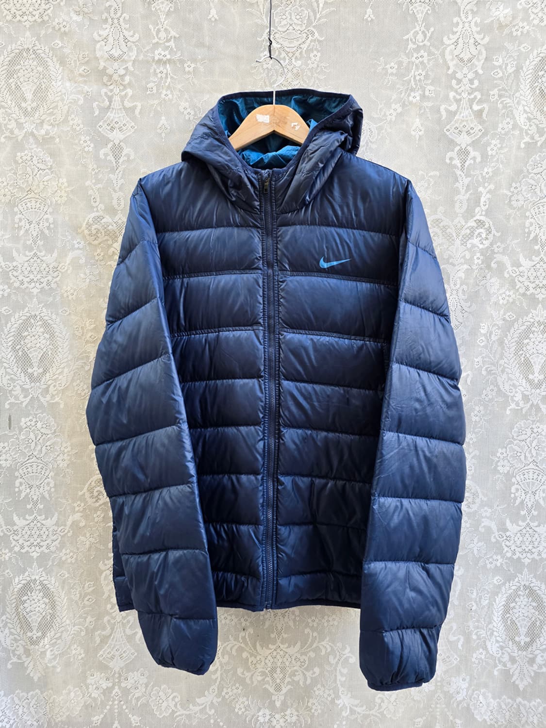 올드 나이키 후드 경량패딩 상품이미지1