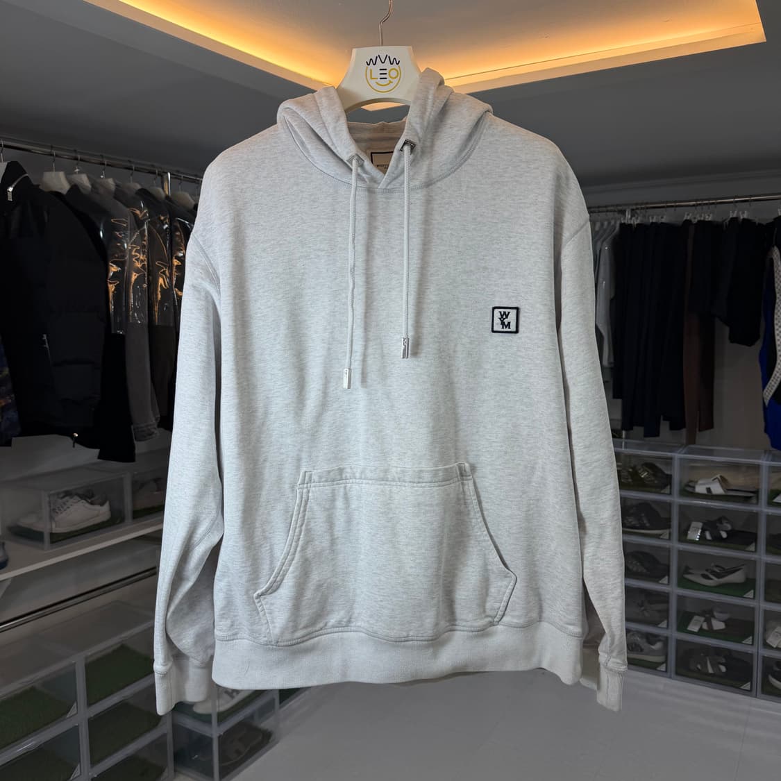 [리오브전포점] 우영미 백로고 후드 상품이미지2