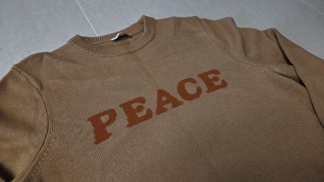 산드로 옴므 PEACE 크루넥 울 니트 상품이미지3