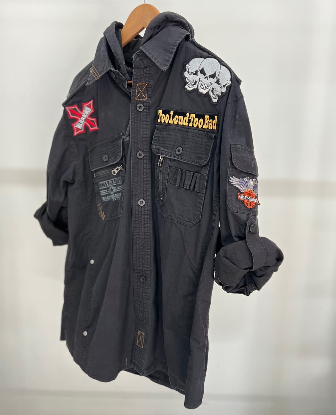 후드탈부착 롤업 남바 ㅇ 상품이미지7