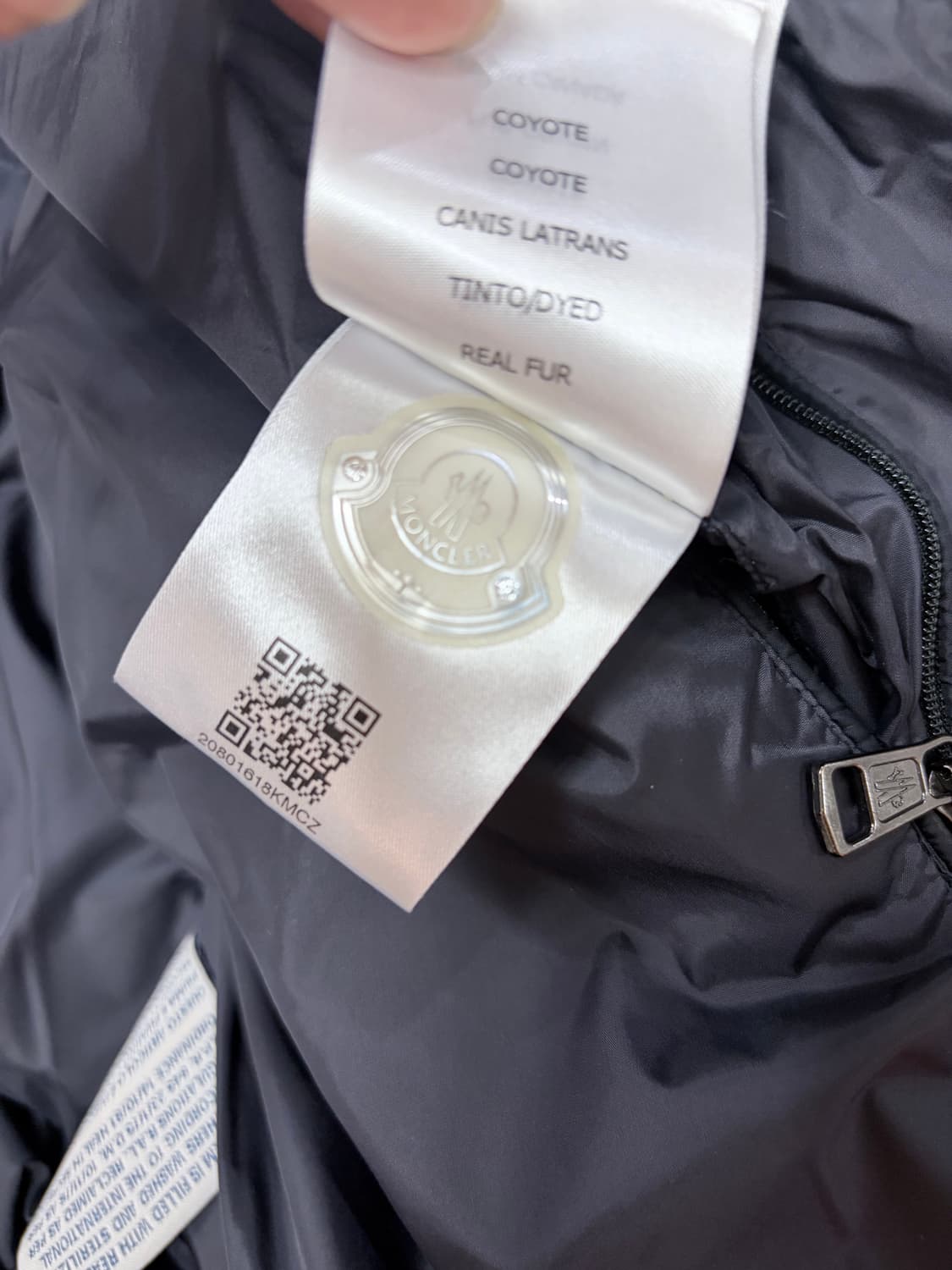 몽클레르 클루니 네이비 1사이즈 상품이미지2