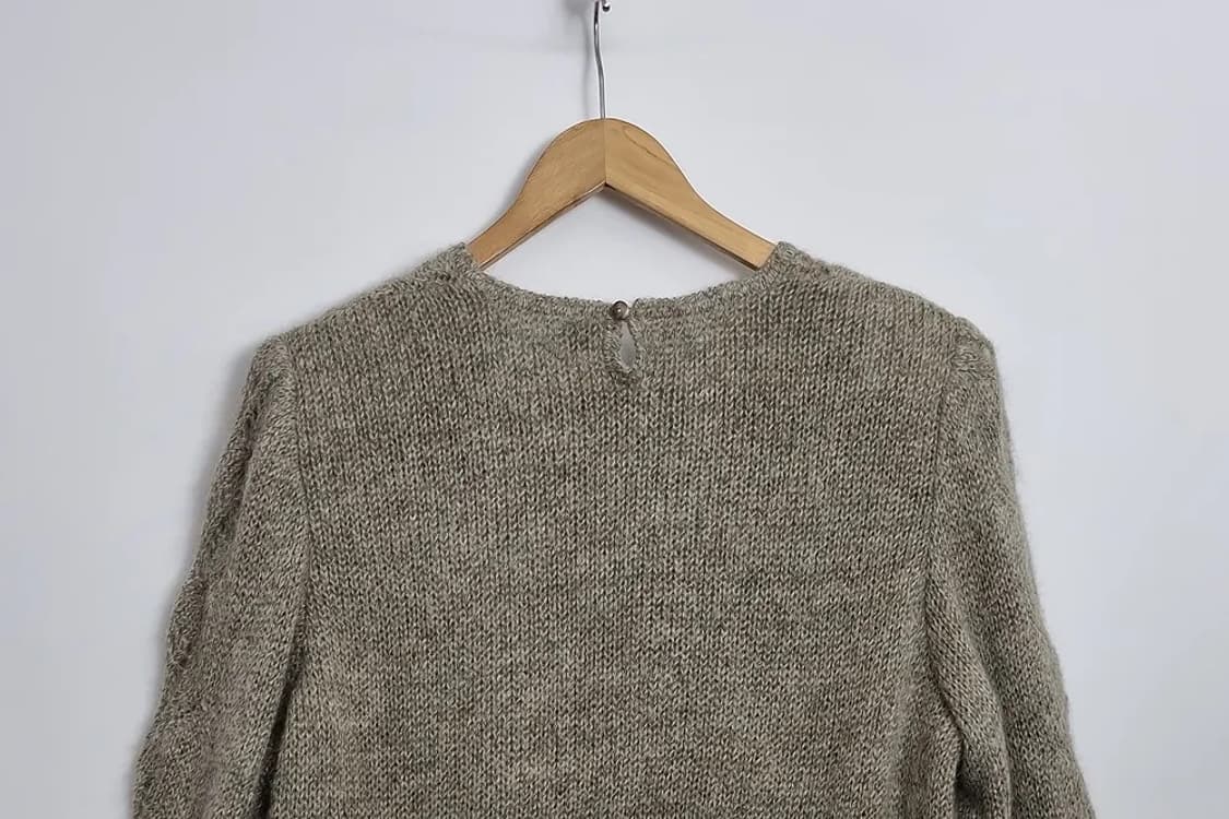 MARSA 빈티지 베이지 니트  상품이미지4