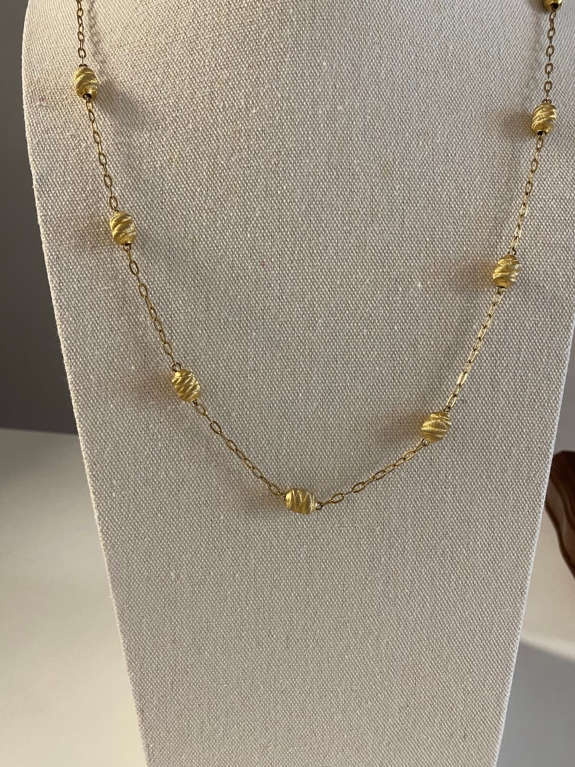 영국 빈티지 골드볼 becook london 목걸이 상품이미지2