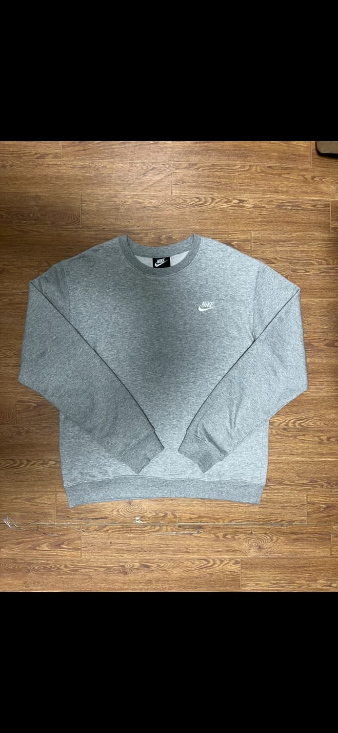 나이키 맨투맨 그레이 상품이미지1