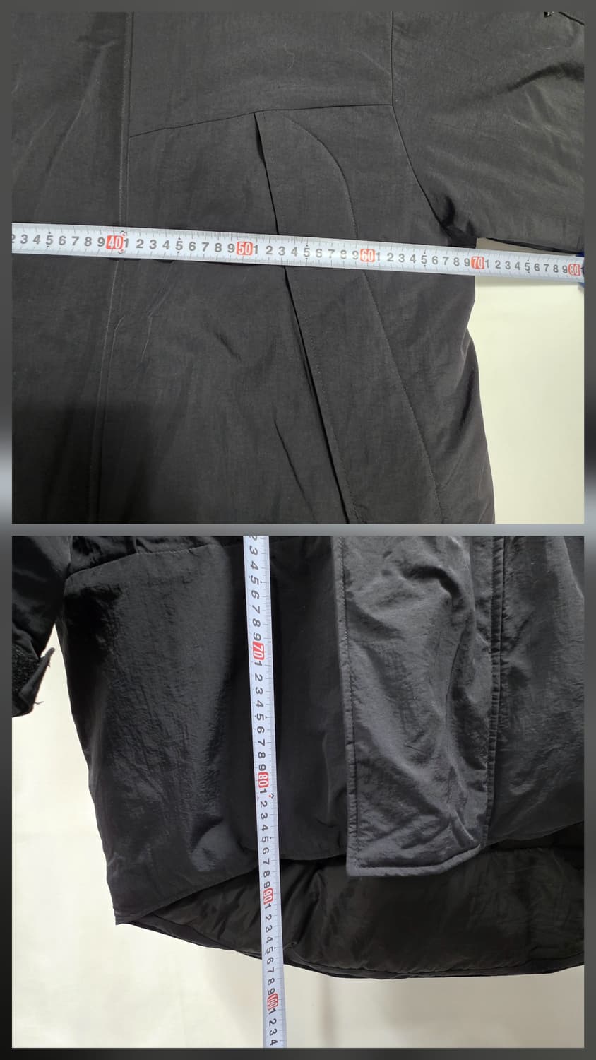 0762 SECOND MONOLOGUE COCL 하이넥 점퍼 패딩 M 상품이미지5