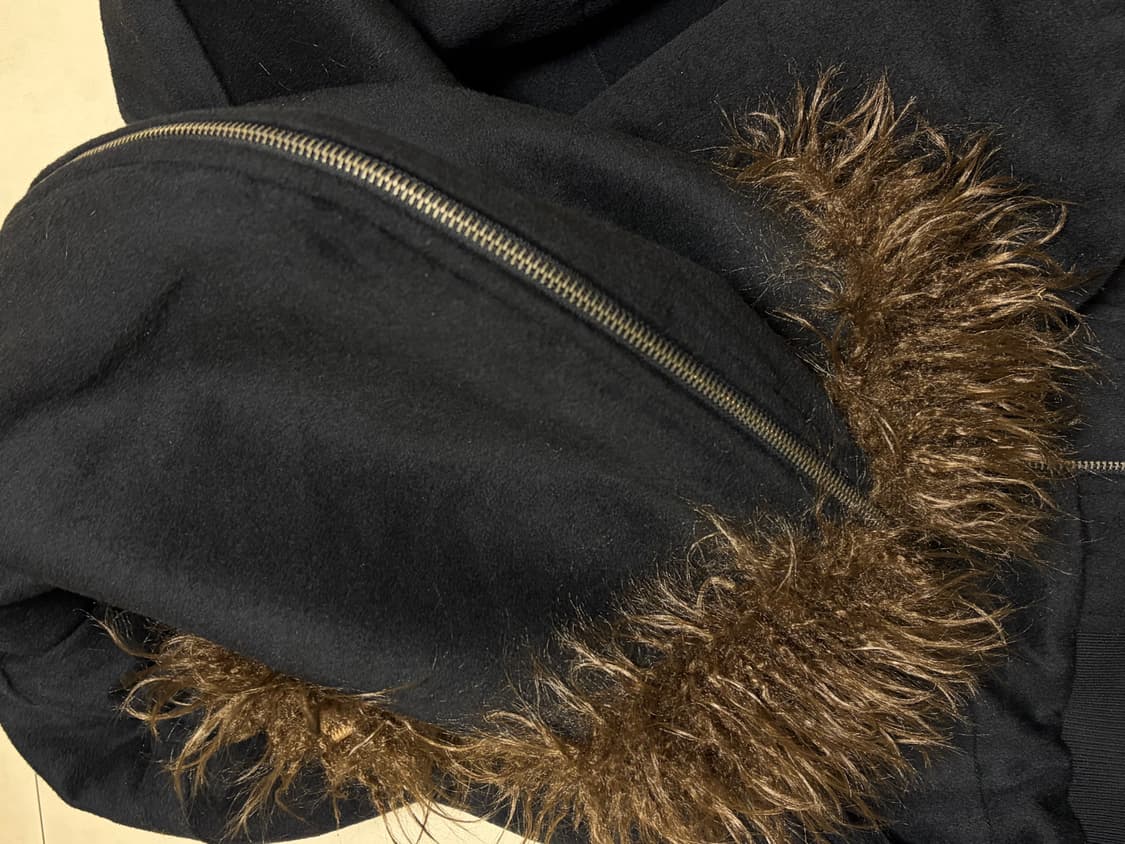 밀로우먼 버튼 플라이트 울 파카 S 상품이미지6