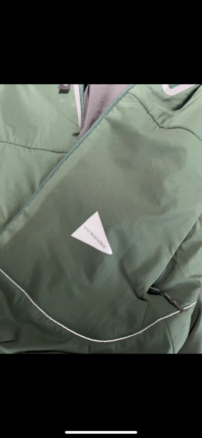 앤드원더 알파 에어 후디 S사이즈 상품이미지5